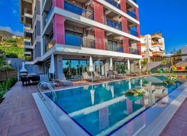 New one-bedroom apartments, ready to move in, just 200 meters from the center of Alanya, 60 m2 ID-5983 фото-15