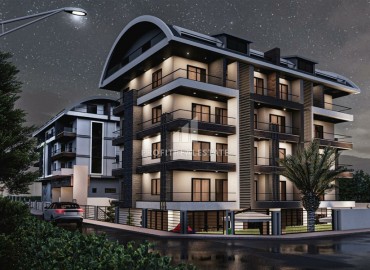Apartments at developer prices, by installments, Oba, Alanya, 54-220 m2 ID-5988 фото-1