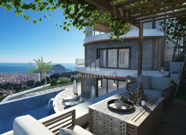 Elite three-storey villa in the mountainous area of Tepe, Alanya, 520 m2 ID-5990 фото-25