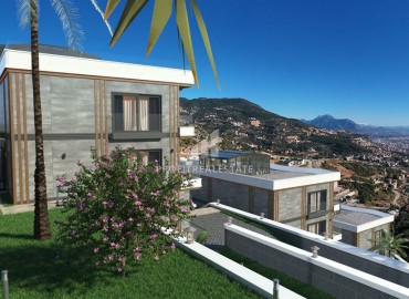 Elite three-storey villa in the mountainous area of Tepe, Alanya, 520 m2 ID-5990 фото-26
