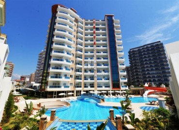 1+1 apartment, with furniture and appliances, in a residential complex with rich facilities, Mahmutlar, Alanya, 65 m2 ID-5994 фото-1
