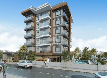 Investment property under construction, 150 meters from the sea, Kestel, Alanya, 42-85 m2 ID-5998 фото-1