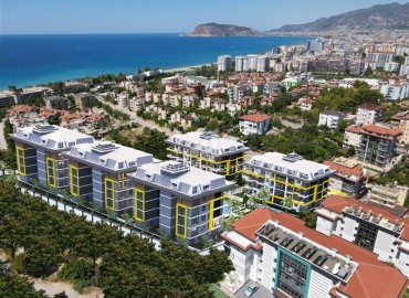 Investment property in installments, in Kestel, 400 meters from the sea, 53-170 m2 ID-6004 фото-43