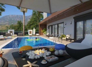 New luxury villas with the possibility of obtaining Turkish citizenship, Kargicak, Alanya, 225 m2 ID-6005 фото-5