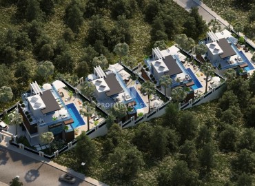 New luxury villas with the possibility of obtaining Turkish citizenship, Kargicak, Alanya, 225 m2 ID-6005 фото-26