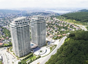 Spacious apartments, of different layouts, in an elite residential complex in Beykoz district, Istanbul, 105-303 m2 ID-6013 фото-2