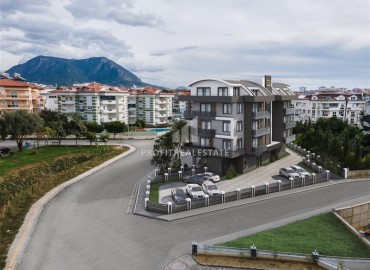 New residential complex in Oba district in Alanya, away from the hustle and bustle of the city, surrounded by nature with all facilities ID-6024 фото-3