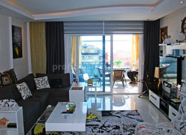 Furnished apartment with two bedrooms and sea view on the main street of Mahmutlar ID-0388 фото-11