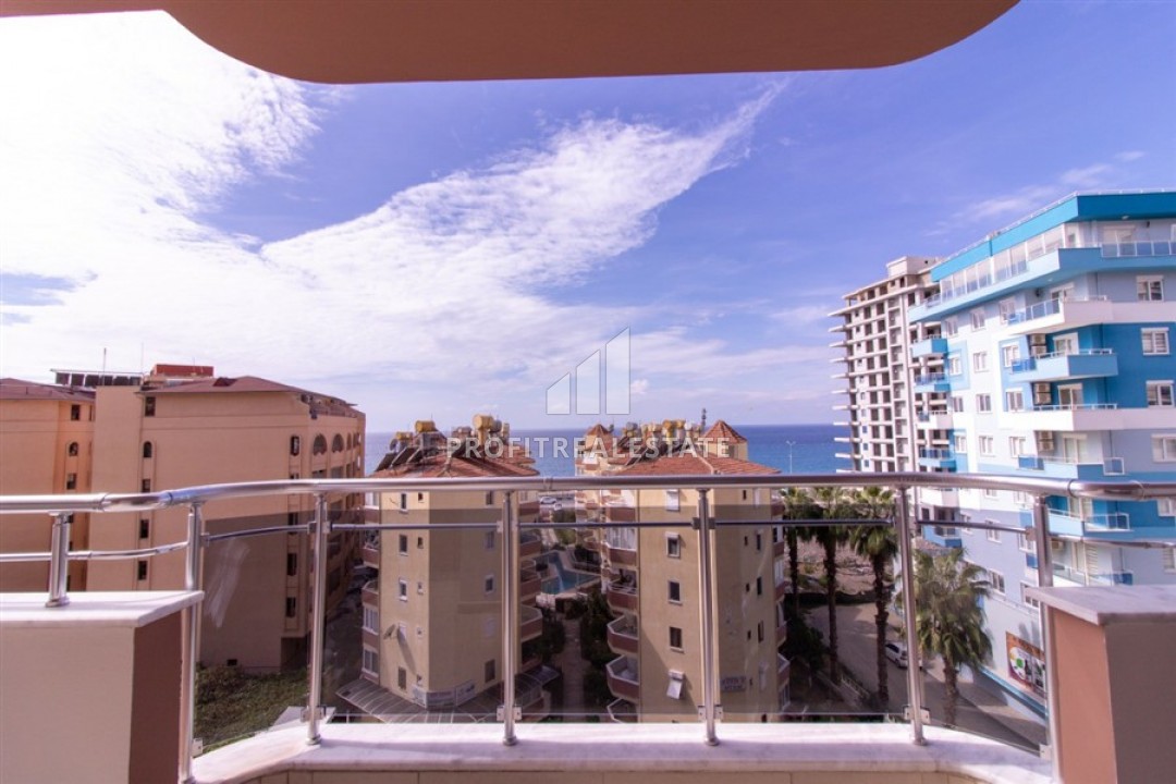 Furnished two-bedroom apartment with sea views, in Mahmutlar area, Alanya, 130 m2 ID-6030 фото-1