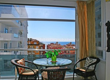 Furnished apartment with two bedrooms and sea view on the main street of Mahmutlar ID-0388 фото-13