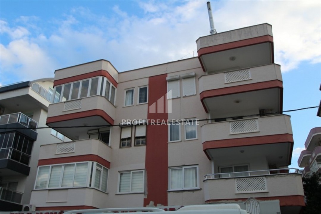 Spacious apartment, with two bedrooms and a separate kitchen, 200 meters from the center of Alanya, 120 m2 ID-6044 фото-1