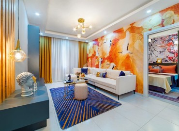 New two-bedroom apartment with a designer interior, in Mahmutlar, Alanya, 100 m2 ID-6051 фото-1