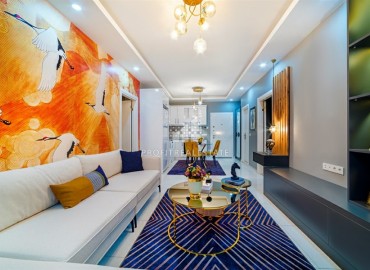 New two-bedroom apartment with a designer interior, in Mahmutlar, Alanya, 100 m2 ID-6051 фото-4