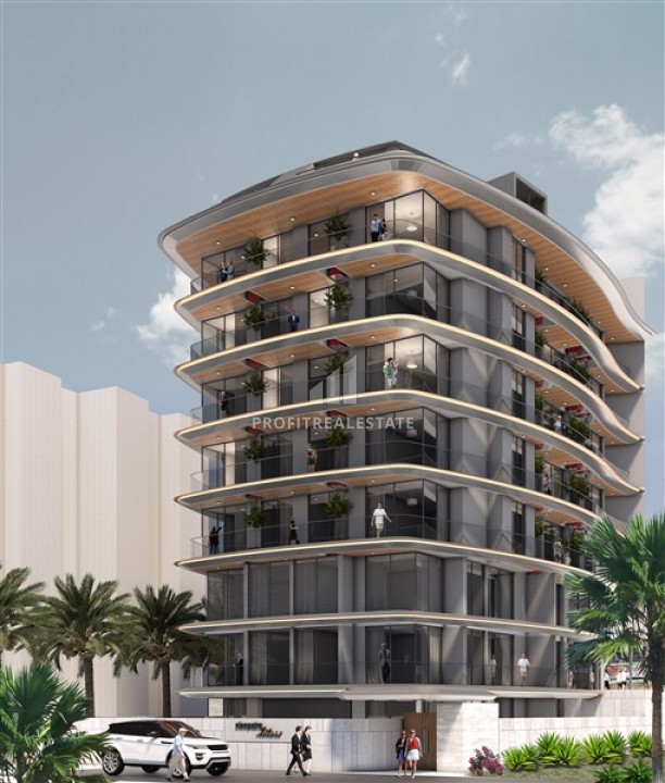 Недвижимость в центре Аланьи по ценам застройщика. Новый инвестиционный проект в 170 метрах от пляжа Клеопатра, 47-129 м2 ID-6055 фото-1