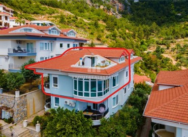 Elegant three-bedroom duplex with excellent views, in Bektas, Alanya, 160 m2 ID-6070 фото-1