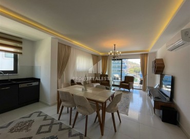 Stylish three-room apartment, ready to move in, in a new luxurious residence, Kargicak, Alanya, 120 m2 ID-6086 фото-3