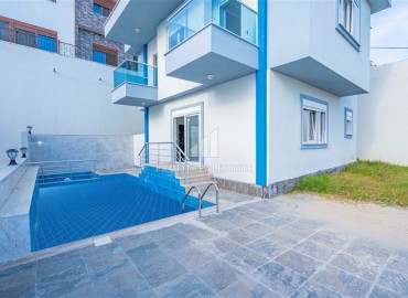 Новая двухэтажная вилла с собственным бассейном, Каргыджак, Аланья, 130 м2 ID-6091 фото-17