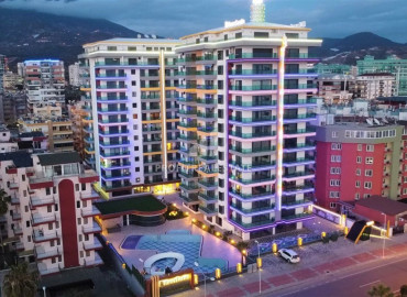 Two bedroom apartment in a new residential residence, on the first coastline, Mahmutlar, Alanya, 85 m2 ID-6093 фото-1