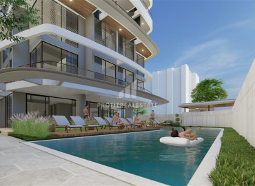 Недвижимость в центре Аланьи по ценам застройщика. Новый инвестиционный проект в 170 метрах от пляжа Клеопатра, 47-129 м2 ID-6055 фото-13