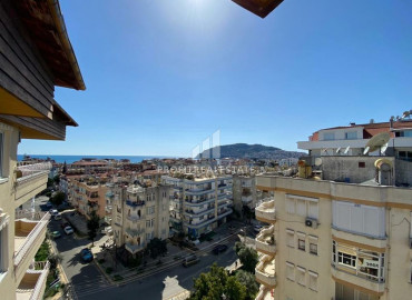 Two-storey apartment, layouts 4 + 2, with a separate kitchen and magnificent views, Alanya, center, 300 m2 ID-6114 фото-1