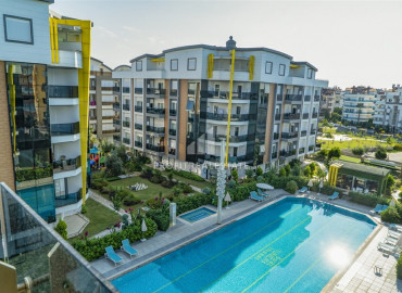 Two-bedroom apartment in a modern residence with furniture and appliances in Antalya ID-6142 фото-1