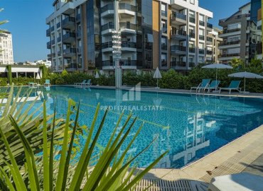 Two-bedroom apartment in a modern residence with furniture and appliances in Antalya ID-6142 фото-3