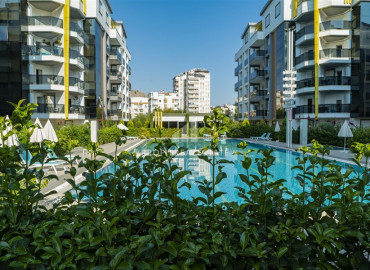 Two-bedroom apartment in a modern residence with furniture and appliances in Antalya ID-6142 фото-8