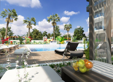 Inexpensive real estate at the initial stage of construction, Avsallar, Alanya, 50-117 m2 ID-6147 фото-19