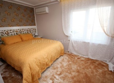 Люкс апартаменты 3+1 с полным пакетом мебели и хорошим ремонтом в 250 метрах от моря в Махмутларе, Алания ID-0399 фото-5