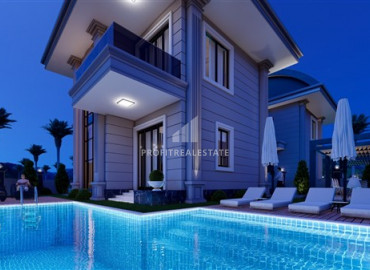 Elite villas at the initial stage of construction, 350 meters from the sea, Konakli, Alanya, 200 m2 ID-6193 фото-15