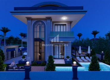 Elite villas at the initial stage of construction, 350 meters from the sea, Konakli, Alanya, 200 m2 ID-6193 фото-16