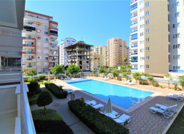 One bedroom apartment, with a large total area, equipped with furniture and appliances, in Mahmutlar, Alanya, 70 m2 ID-6208 фото-11