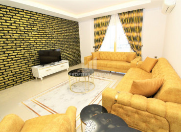 Large furnished one-bedroom apartment in a residence with rich facilities near the sea in Mahmutlar ID-6213 фото-4