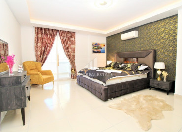 Large furnished one-bedroom apartment in a residence with rich facilities near the sea in Mahmutlar ID-6213 фото-8