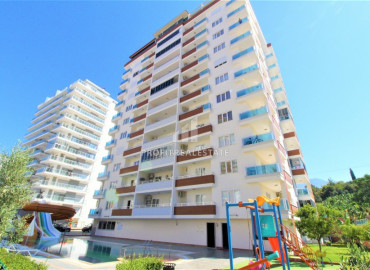 Large furnished one-bedroom apartment in a residence with rich facilities near the sea in Mahmutlar ID-6213 фото-26