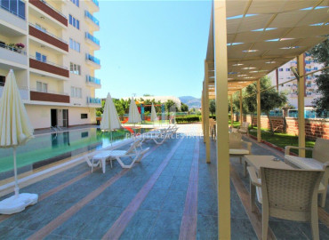 Large furnished one-bedroom apartment in a residence with rich facilities near the sea in Mahmutlar ID-6213 фото-27