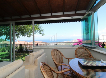 Two bedroom apartment, equipped with furniture, with a sea view, in Kargicak, Alanya, 100 m2 ID-6215 фото-9