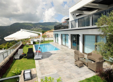 Stunning 2 + 1 villa of 160 m in the elite and mountainous area of Alanya Bektash ID-6219 фото-6