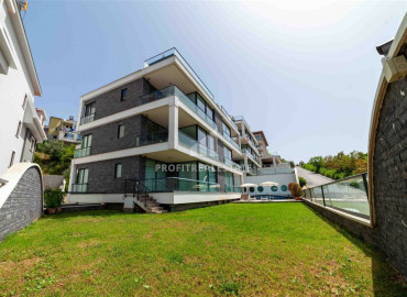 Luxury real estate in Alanya with panoramic views: 2 + 1 apartment in Hasbahce ID-6225 фото-3