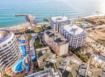Spacious view two bedroom apartment on the beachfront in Alanya Konakli ID-6231 фото-1