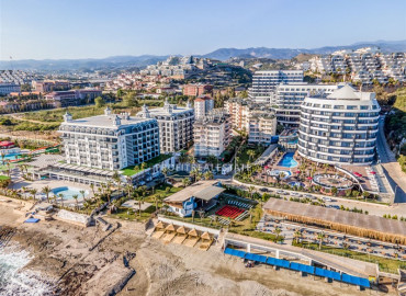 Spacious view two bedroom apartment on the beachfront in Alanya Konakli ID-6231 фото-3