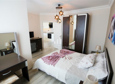 Species one-bedroom apartment with furniture and appliances in a residence with facilities in the center of Alanya ID-6252 фото-10