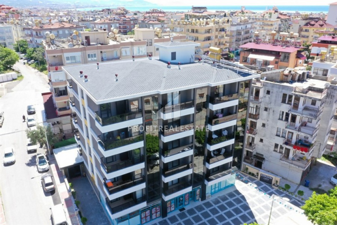 Apartment 2 + 1 with furniture, in a new building in the center of Alanya, in a residence with facilities. ID-6263 фото-1