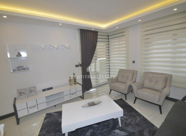 Apartment 2 + 1 with furniture, in a new building in the center of Alanya, in a residence with facilities. ID-6263 фото-12