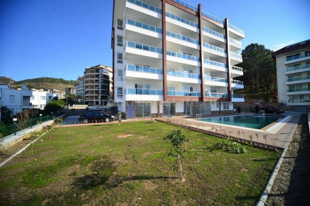 Apartment with sea view in the area of Kargicak, Alanya, Turkey ID-0410 фото-2