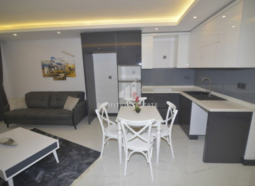 Apartment 2 + 1 with furniture, in a new building in the center of Alanya, in a residence with facilities. ID-6263 фото-15