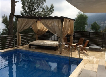 Detached villa 4 + 2, with a private pool in the mountainous area of Alanya Tepe. ID-6250 фото-24