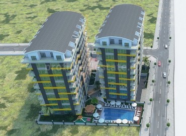 New investment project in the center of Alanya from a reliable developer ID-0411 фото-12