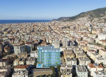 New investment project in the center of Alanya from a reliable developer ID-0411 фото-17