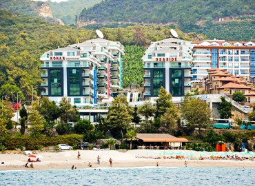 Two-bedroom apartment, equipped with furniture and appliances, in a luxury residence Kargicak, Alanya, 100 m2 ID-6287 фото-1